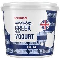Iceland Natural Greek Style Yogurt 1kg