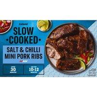 Iceland Salt & Chilli Mini Pork Ribs 462g