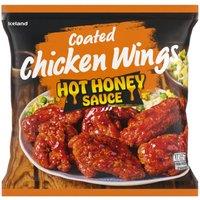 Iceland Coated Chicken Wings with Hot Honey Sauce 600g