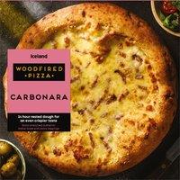 Iceland Woodfired Pizza Carbonara 340g