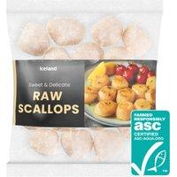 Iceland Raw Scallops 180g