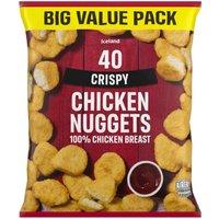 Iceland 40 (approx.) Crispy Chicken Nuggets 840g