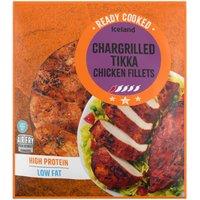 Iceland Ready Cooked Chargrilled Tikka Chicken Fillets 400g
