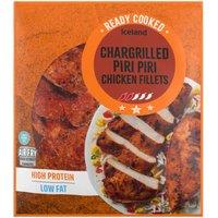 Iceland Ready Cooked Chargrilled Piri Piri Chicken Fillets 400g