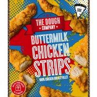 The Dough Company Buttermilk Chicken Strips 250g