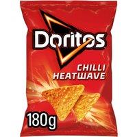 Doritos Chilli Heatwave Sharing Tortilla Chips Crisps 180g