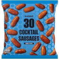 Iceland 30 (Approx.) Cocktail Sausages 360g