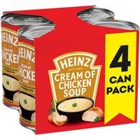 Heinz Cream of Chicken Tinned Soup 4 x 400g