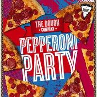 The Dough Company Pepperoni Party Pizza 445g