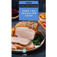 Iceland Pork Leg Crackling Joint 600g