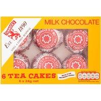 Tunnock's Milk Chocolate Tea Cakes 6 x 24g