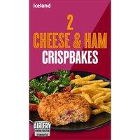 Iceland 2 Cheese & Ham Crispbakes 200g