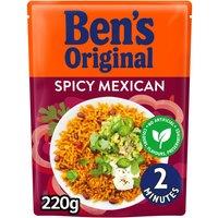 Bens Original Spicy Mexican Microwave Rice 220g