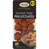 Delicatessen Fine Eating Swedish Style Meatballs 200g