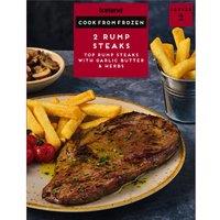 Iceland 2 Rump Steaks with Garlic Butter & Herbs 474g
