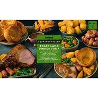 Iceland Roast Lamb Dinner For 4 4.497kg