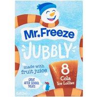 Mr. Freeze Jubbly Cola Ice Lollies 8 x 62ml