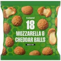 Iceland 18 (Approx.) Mozzarella & Cheddar Balls 320g