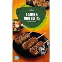 Iceland 6 Lamb & Mint Koftas 300g
