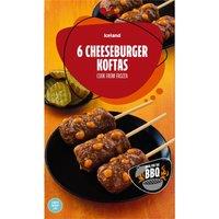 Iceland 6 Cheeseburger Koftas 300g