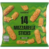 Iceland 14 (Approx.) Mozzarella Sticks 210g