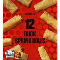 Iceland 12 Duck Spring Rolls 300g