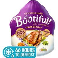 Bootiful! by Bernard Matthews Medium Whole Turkey with Giblets Frozen Basted Whole Bird, Ready for Roasting
