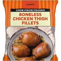 Iceland Boneless Chicken Thigh Fillets 600g