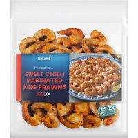 Iceland Sweet Chilli Marinated King Prawns 290g