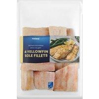 Iceland 4 Yellowfin Sole Fillets 350g