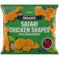 Iceland Breaded Safari Chicken Shapes 325g