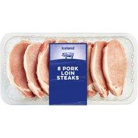 Iceland 8 Pork Loin Steaks