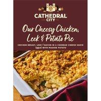 Cathedral City Our Cheesy Chicken, Leek & Potato Pie 400g