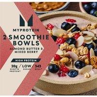 Myprotein 2 Smoothie Bowls Almond Butter & Mixed Berry 340g