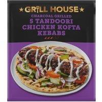 Grill House Charcoal Grilled 5 Tandoori Chicken Kofta Kebabs 250g