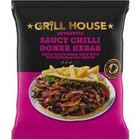 Grill House Authentic Saucy Chilli Doner Kebab Meat 275g