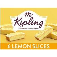 Mr Kipling Lemon Layered Cake Slices 6 Pack