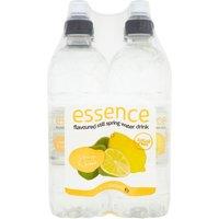 Essence Lemon & Lime Flavoured Still Spring Water 4 x 500ml