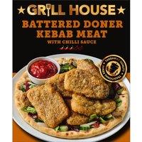Grill House Battered Doner Kebab Meat 290g