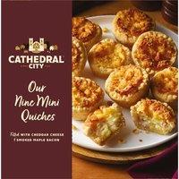 Cathedral City Our 9 Mini Quiches 189g