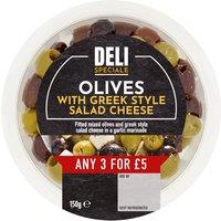 Deli Speciale Olives with Salad Cheese 150g