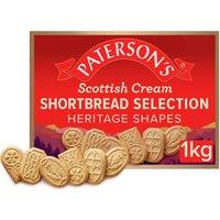 Paterson's Scottish Cream Heritage Shapes Shortbread Selection 1kg