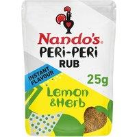 Nando's Peri-Peri Rub Lemon & Herb Extra Mild 25g