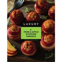 Iceland Luxury 8 Pork & Apple Stuffing Parcels 312g