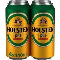 Holsten Pils Lager Beer 4 x 440ml Cans