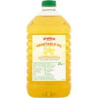 Pura Refined Vegetable Oil 2L