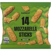 Iceland 14 (Approx.) Mozzarella Sticks 210g