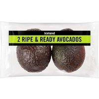 Iceland Ripe & Ready Avocado 2pk