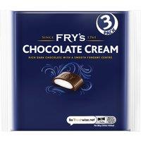 Fry's Chocolate Cream Chocolate Bar 3 Pack 147g