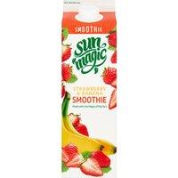Sunmagic Strawberry & Banana Smoothie 1 Litre